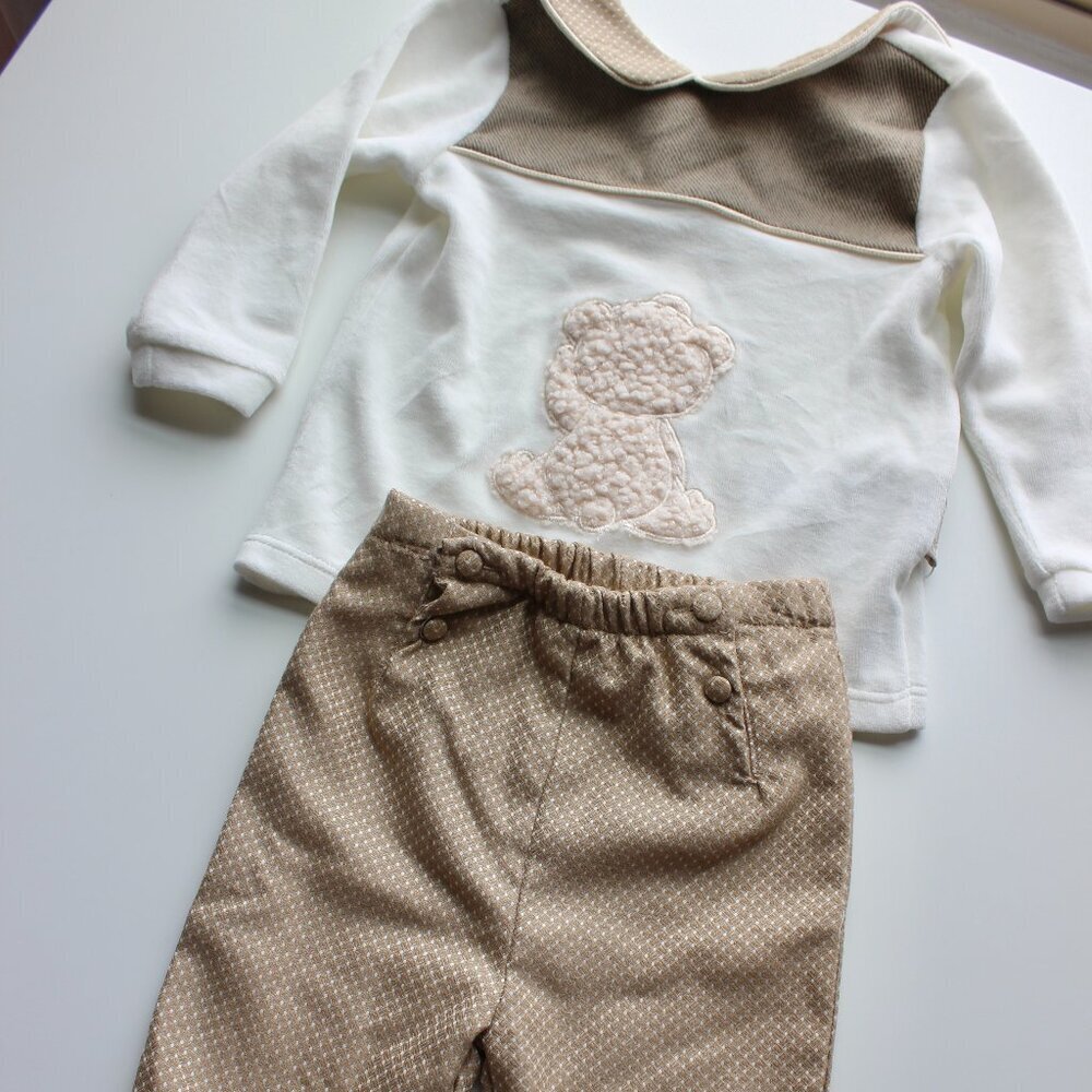 Baby 2 pcs set bear comfy